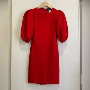 B. Darlin polyester/spandex red dress